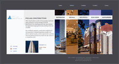 Desktop Screenshot of pillarconstruction.com